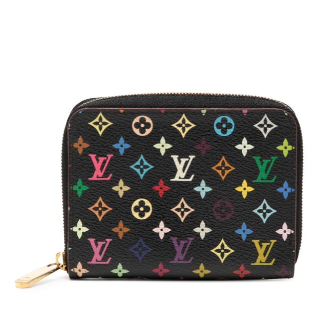 ルイ ヴィトン モノグラム マルチカラー ジッピーコインパース ラウンドファスナー 小銭入れ M66549 LOUIS VUITTON 【中古】