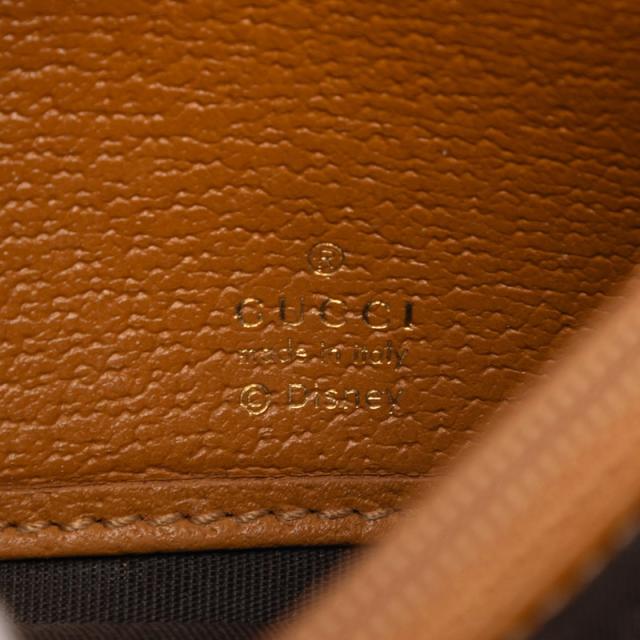 グッチ × ディズニー ミニGGスプリーム ミッキーマウス コンチネンタルウォレット 長財布 602530 ブラウン GUCCI ×DISNEY【中古】_6