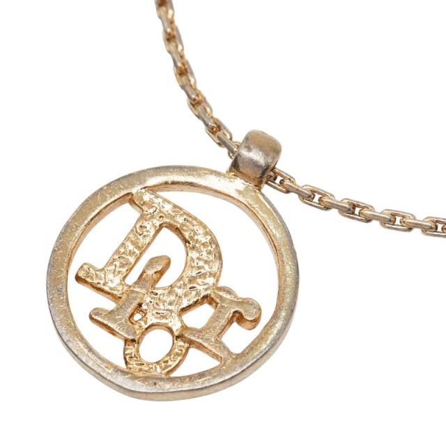ディオール ロゴ ブレスレット ゴールド メッキ レディース Dior 【中古】_2