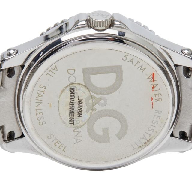 ドルチェアンドガッバーナ セストリール 腕時計 DW0710 クオーツ ホワイト文字盤 ステンレススチール メンズ DOLCE&amp;GABBANA 【中古】_5