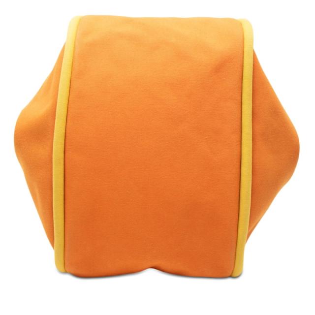 エルメス サックバガGM トートバッグ ショルダーバッグ 黄色 オレンジ色 帆布 レディース HERMES 【中古】