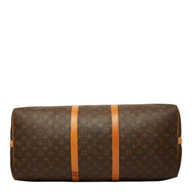 ルイ ヴィトン モノグラム キーポル バンドリエール60 ボストンバッグ ショルダーバッグ 2WAY M41412 赤銅色 LOUIS VUITTON 【中古】