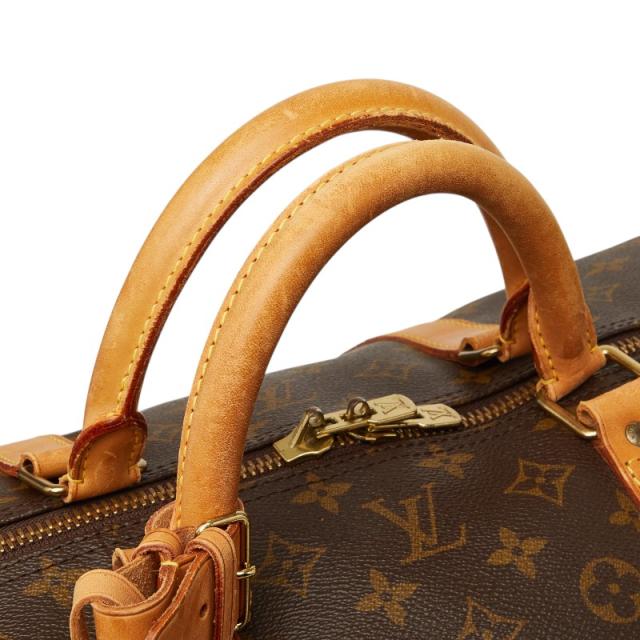 ルイ ヴィトン モノグラム キーポル バンドリエール60 ボストンバッグ ショルダーバッグ 2WAY M41412 赤銅色 LOUIS VUITTON 【中古】