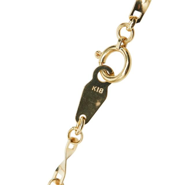 K18YG イエローゴールド スパイラルモチーフ ブレスレット レディース 中古 K18YG イエローゴールド スパイラルモチーフ ブレスレット レディース 中古