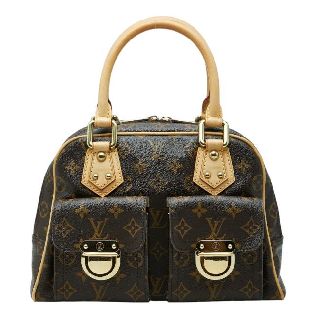 ルイ ヴィトン モノグラム マンハッタンPM ハンドバッグ M40026 ブラウン PVC レザー レディース LOUIS VUITTON 【中古】 62,590円