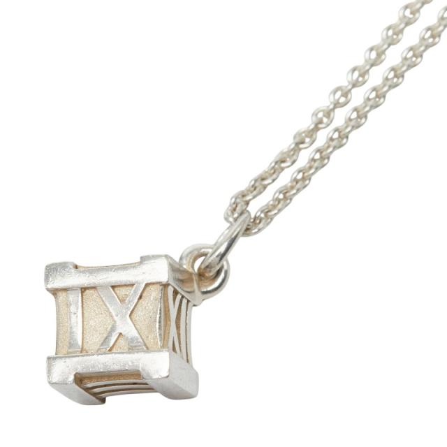 ティファニー アトラスキューブ ネックレス SV925 シルバー レディース TIFFANY&Co. 【中古】 10,360円