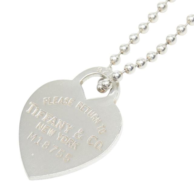 ティファニー リターン トゥ ティファニー ハート タグ ネックレス SV925 シルバー レディース TIFFANY&Co. 【中古】 19,564円