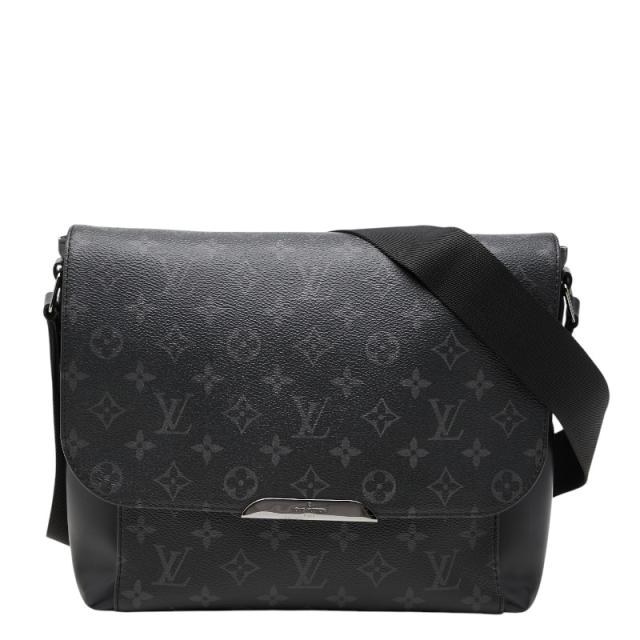 ルイ ヴィトン モノグラム エクリプス メッセンジャー エクスプローラーPM ショルダーバッグ M40565 ブラック LOUIS VUITTON 【中古】 85,140円