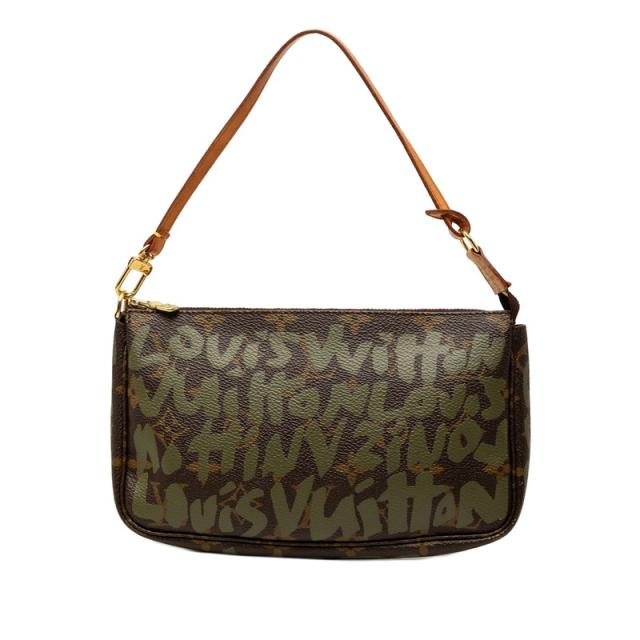 ルイ ヴィトン モノグラム グラフィティ ポシェット アクセソワール ショルダー ハンドバッグ ポーチ M92191 LOUIS VUITTON 【中古】