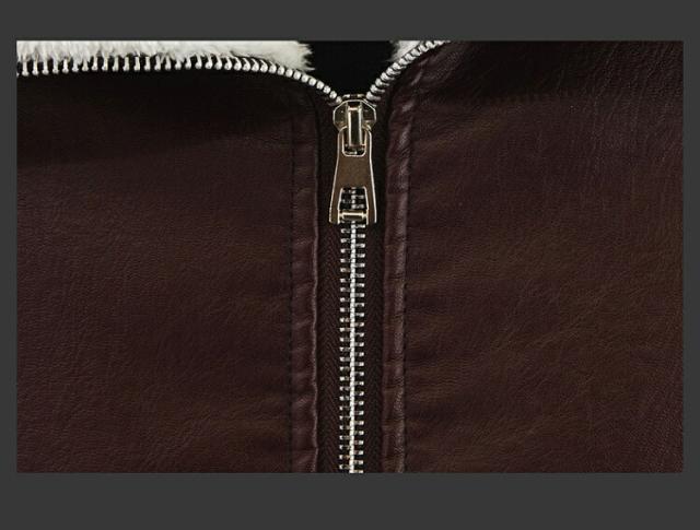 【裏起毛あったかPUブルゾン】PU ジャケット メンズ 裏ボア 裏起毛 ジャケット メンズ アウター ジャンパー コート ブルゾン 防寒 合皮_16