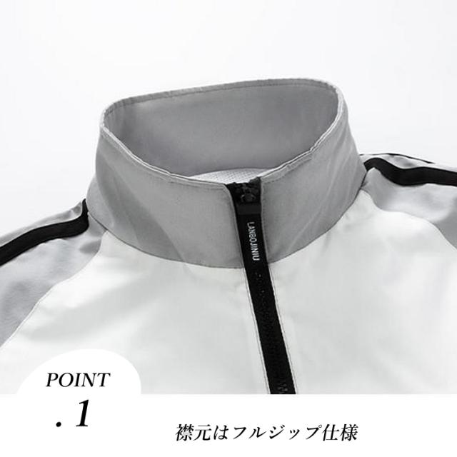 メンズ 男性用 長袖シャツ シンプル ジャケット パーカー 春秋 秋物 春物 運動用 アウター トップス_4
