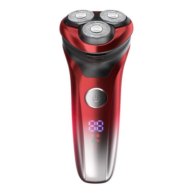 電気シェーバー 髭剃り メンズ ひげそり 電動ひげそり 回転式 3