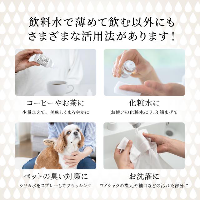 シリカ濃縮液【100mlｘ2本プレゼント】１Lx６本SET いづみのシリカケイ素 シリカ シリカウォーター シリカウォータ ケイ素水 珪素水 高濃度シリカ 水 お水 ミネラルウォーター 飲料水 健康飲料 珪素 高濃度 濃縮 原液 ミネラル 健康 美容_7