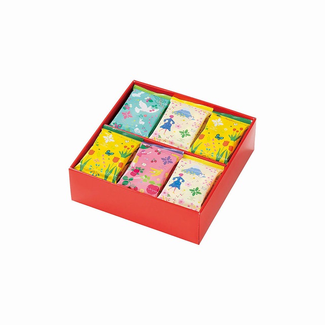 御礼 卒業 卒園 新生活 ギフト AGEMOCHI Cocoro 花吹き寄せ 化粧箱入 ２４袋の通販は