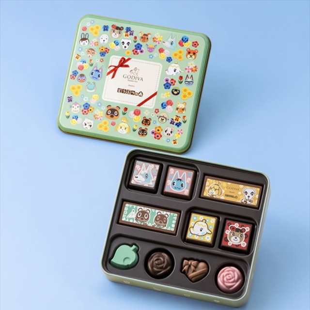 バレンタイン2025 かわいい ギフト ゴディバ ゴディバ meets どうぶつの森 アソートメント 10粒入