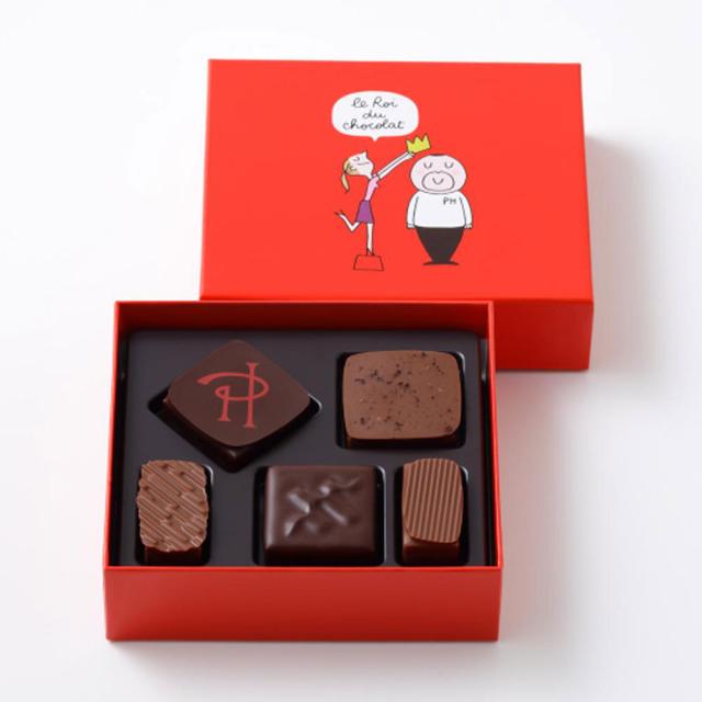 バレンタイン2025 かわいい ギフト ピエール・エルメ・パリ アソリュティマン ド ショコラ 5個入り Saint Valentin 2025 5,175円
