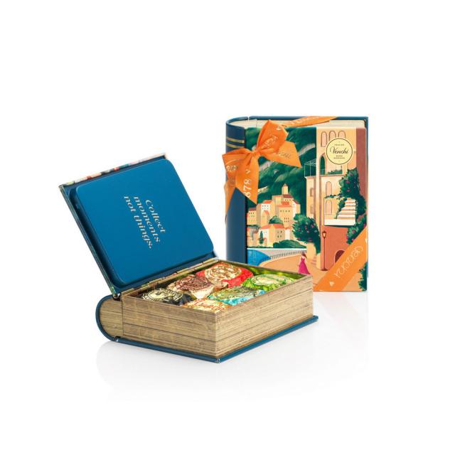 ハロウィン クリスマス お歳暮 ギフト ヴェンキ ミニブック缶 ラゴ ディ コモ