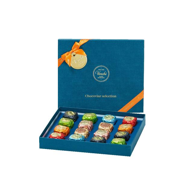 ハロウィン クリスマス お歳暮 ギフト ヴェンキ ギフトボックス チョコビア ブルー