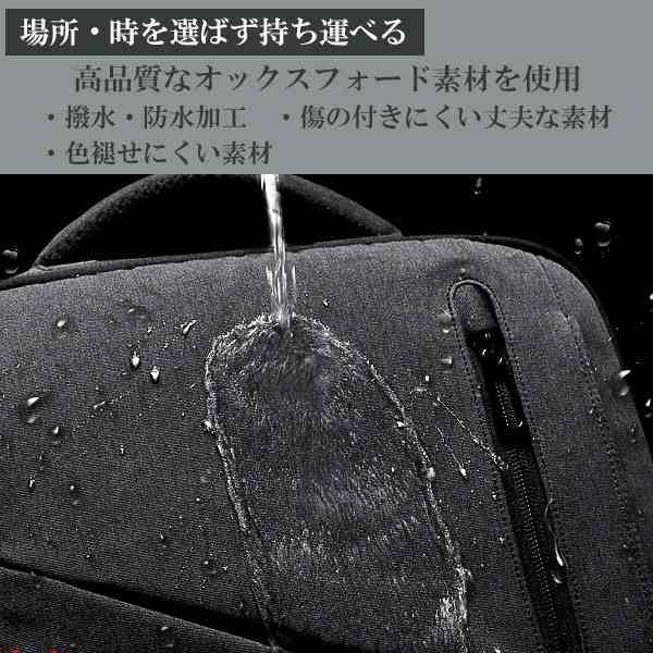 ビジネスリュック 大容量 拡張 機内持ち込み スクエア バッグ ビジネス