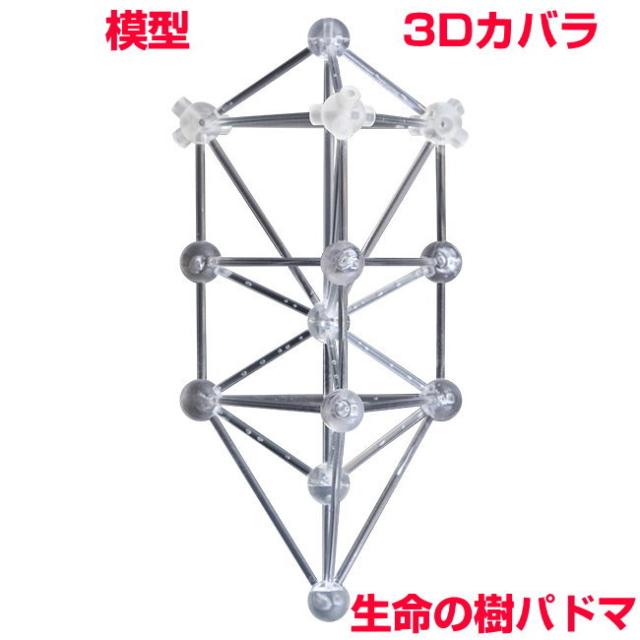 模型 3Dカバラ パドマ 組立済 奇跡のコイルBLACK EYEブラックアイの医学博士丸山修寛監修 電磁波防止 電磁波カット 電磁波対策 コリ 血行促進 生命エネルギー 集中力 記憶力 直感力