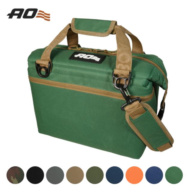 エーオークーラーズ AO Coolers 12パック キャンバス ソフトクーラー アウトドア キャンプ 速乾 軽量 保冷 クーラーバッグ