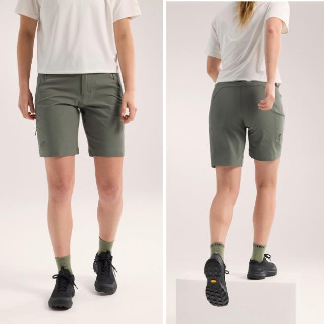 アークテリクス ARC’TERYX ガンマ ショーツ 9 インチ ウィメンズ アウトドア ショートパンツ 半ズボン ソフトシェル 軽量 