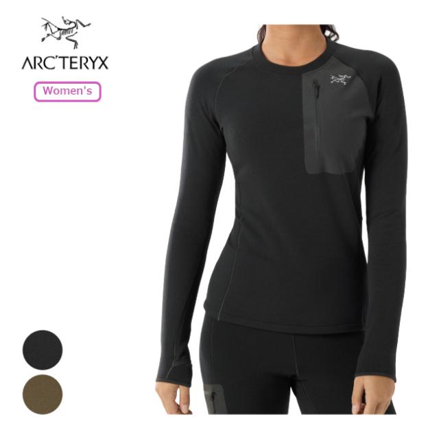 アークテリクス ARC’TERYX カイヤナイト ベースレイヤー クルーネック ウィメンズ Kyanite Baselayer Crew Neck ベースレイヤー フリース X000009048