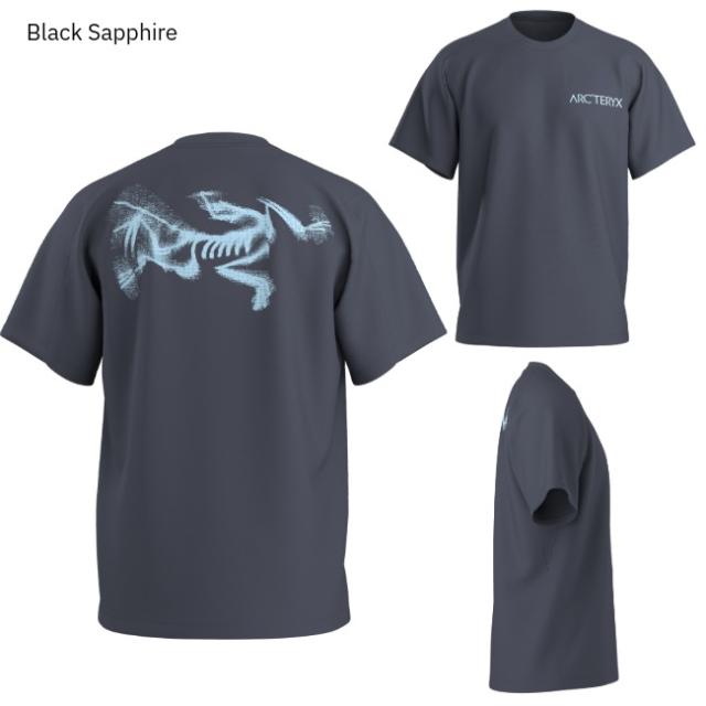 【Women's M ホワイト系】 Arcteryx ( アークテリクス ) クラッグ SL コットン ブラード バード ショート スリーブ Kragg SL Cotton Blurred Bird Crew SS アークテリクス ARC'TERYX クラッグ SL コットン ブラード バード