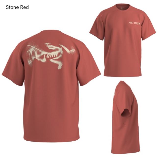 【Women's M ホワイト系】 Arcteryx ( アークテリクス ) クラッグ SL コットン ブラード バード ショート スリーブ Kragg SL Cotton Blurred Bird Crew SS アークテリクス ARC'TERYX クラッグ SL コットン ブラード バード