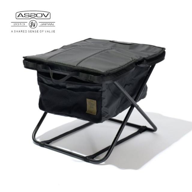 アッソブ AS2OV マルチオットマン NYLON POLYCARBONATE MULTI OTTOMAN チェア 収納 コンテナスタンドの通販は