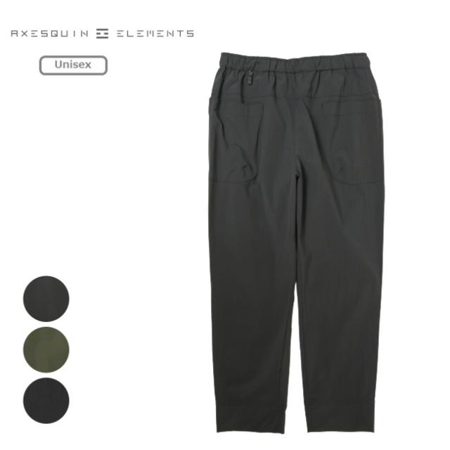 アクシーズクインエレメンツ AXESQUIN ELEMENTS ソフトシェルのパンツ ユニセックス 登山 クライミング アウトドア デイリーユース ロングパンツ 022027
