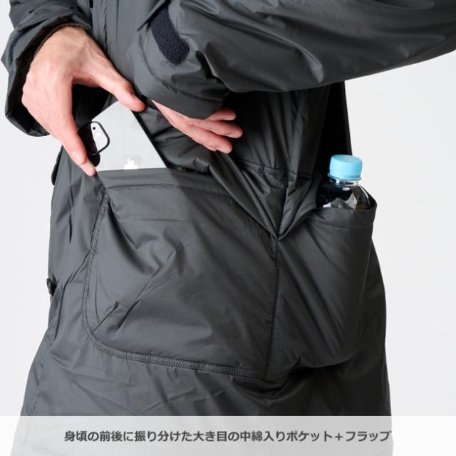 アクシーズクインエレメンツ AXESQUIN ELEMENTS 中綿入りのコート ユニセックス アウター ジャケット コート 防寒 冬山 ハイキング デイリー 021103_6