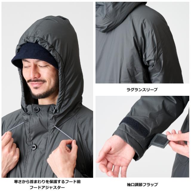 アクシーズクインエレメンツ AXESQUIN ELEMENTS 中綿入りのコート ユニセックス アウター ジャケット コート 防寒 冬山 ハイキング デイリー 021103_8