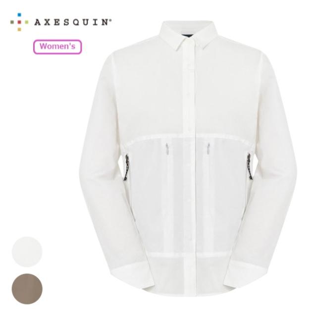 アクシーズクイン AXESQUIN ウィメンズ ロングスリーブベンチレーションシャツ Ws L/S VENTILATION SHIRT レディース 通気性 メッシュ ストレッチ 011057