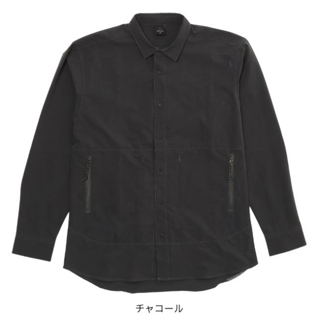 アクシーズクイン AXESQUIN ロングスリーブ ベンチレーションシャツ メンズ LS Ventilation Shirt Ms 夏山縦走 ハイキング アウトドア 長袖シャツ 011188_1