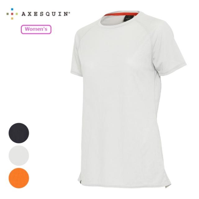 アクシーズクイン AXESQUIN ベンチレーションショートスリーブティ ウィメンズ Ventilation Short Sleeve Tee Women’s Tシャツ 半袖 ベースレイヤー 011129