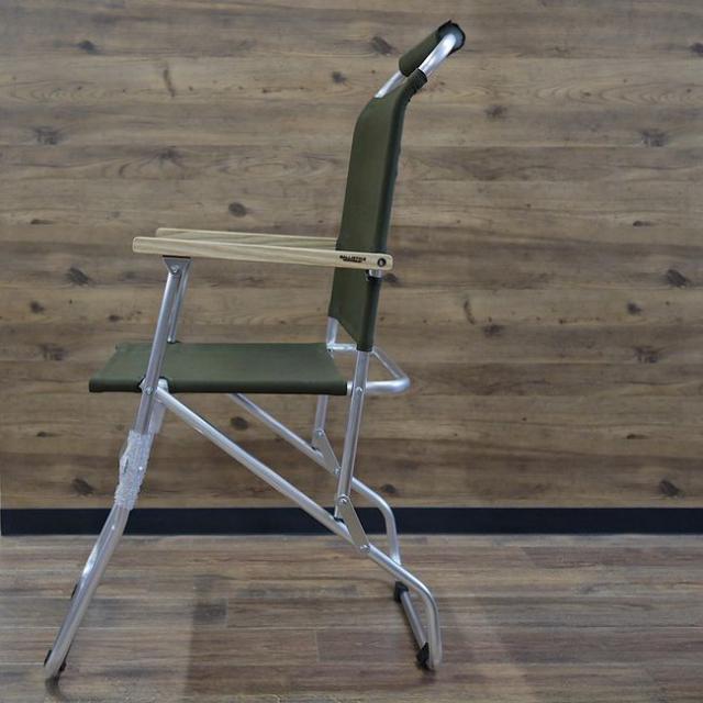 バリスティクス Ballistics ROVER CHAIR 2 SILVERフレーム x OD ポリ帆布 アウトドア キャンプ チェア 椅子 ハイチェア_1