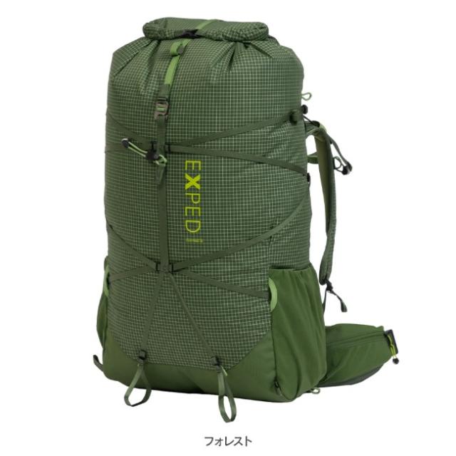 エクスペド EXPED ライトニング 60 Lightning 60 ロールトップ バックパック ザック 軽量 テント泊 縦走登山 ロングトレイル 396500_1