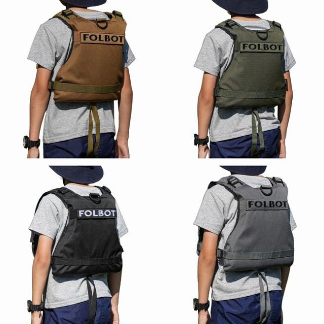 フォルボット FOLBOT タクティカルフローティングデバイス キッズ用 TACTICAL FLOATING DEVICE FOR KIDS ライフジャケット SUP カヤック 釣り キャンプ キッズ
