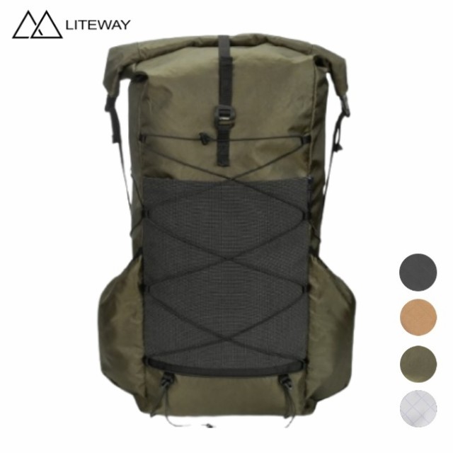 ライトウェイLITEWAY GRAMLESS PACK 35L (ECOPAK EPX200)　ザック 軽量 耐久