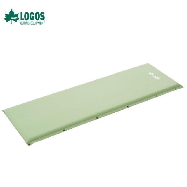 ロゴス LOGOS・楽ちんバルブ・高密弾力・55セルフインフレートマット・SOLO エアマット リバーシブル コンパクト 寝具 自動 アウトドア キャンプ 72884171