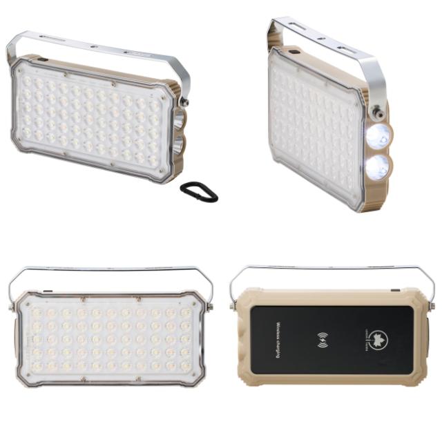 ロゴス LOGOS 野電 パワーストックランタン2000・スマートワイヤレス LED ランタン モバイルバッテリー チャージャー ワイヤレス充電 スマホ 大容量 74176050_7