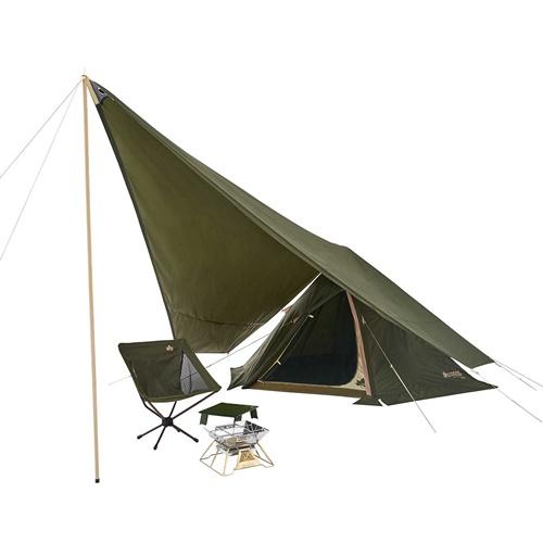 ロゴス LOGOS ツーリングTepee タープセット(2023LIMITED)_4