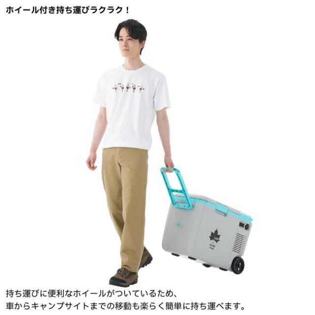 ロゴス LOGOS （野電）エレキャン・温冷/冷凍庫 27-BF（-20℃/60℃ ホイール） ポータブル 冷蔵庫 冷凍庫 保温 27L ホイール付き キャンプ 74175095_10