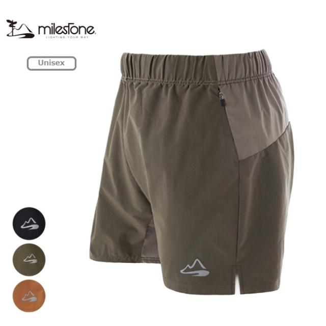 マイルストーン MILESTONE ナッティショーツ 5インチ ユニセックス Natty Shorts 5_inch ランニングショーツ トレッキング トレイルランニング MSRS-001