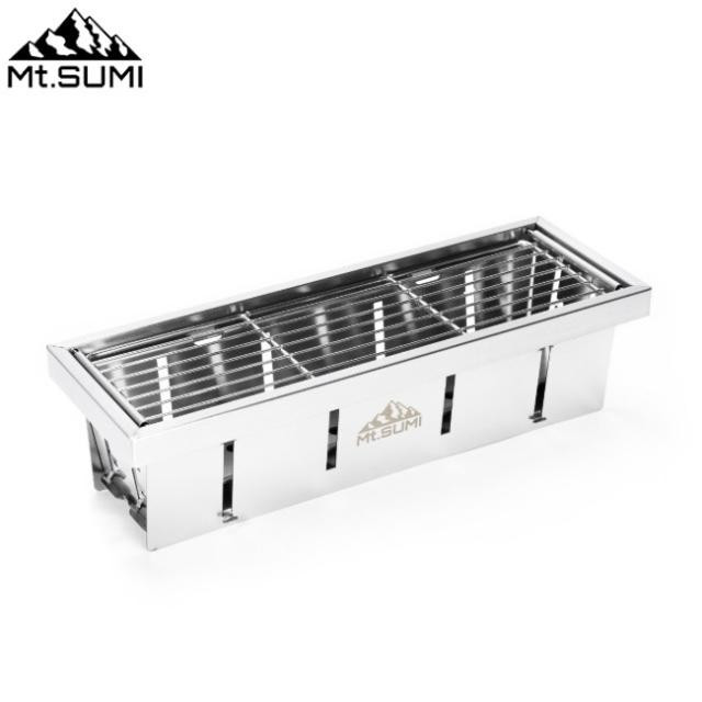 マウントスミ Mt.SUMI パーフェクトグリル ハーフユニット (サンマ) PerfectGrill Half Unit (Sanma) 折りたたみ式 ワンタッチ BBQ キャンプ GZ26SSPG-HU-S