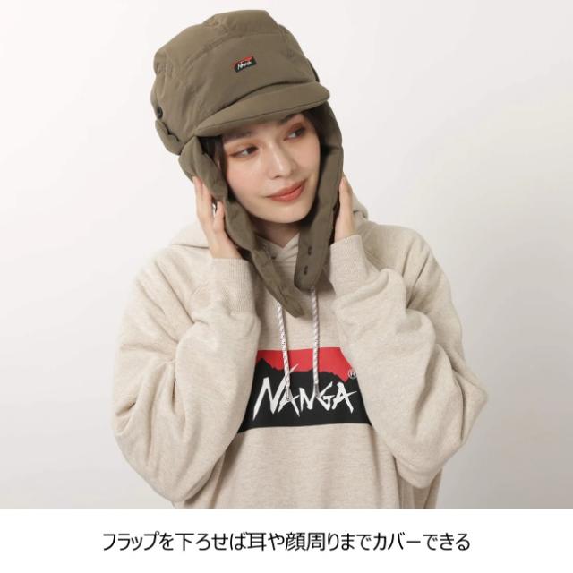 【新品未使用】ナンガ タキビ リップストップ ダウン イヤーフラップ キャップ ナンガ NANGA タキビリップストップダウンイヤーフラップキャップ