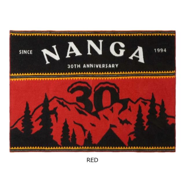 ナンガ NANGA 30周年 アニバーサリー ブランケット 30TH ANNIVERSARY BLANKET 難燃 防炎 ブランケット 毛布 ウール_2