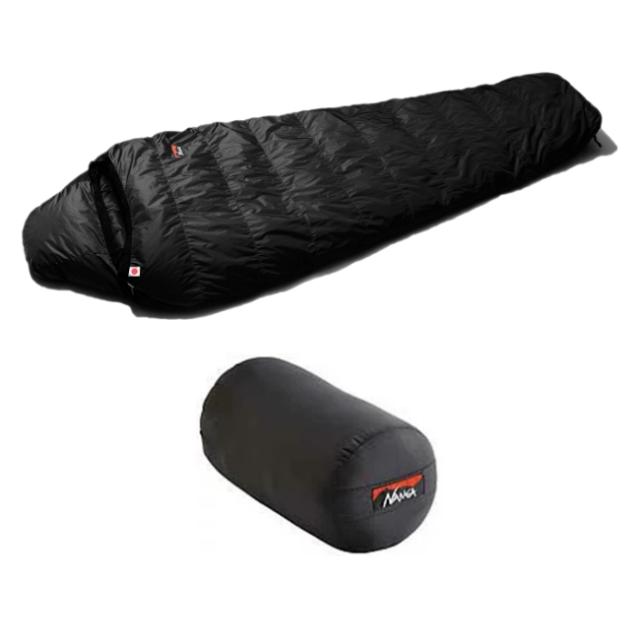 NANGA 日本製シュラフ750DXオーロラ 750DX (オールブラック)