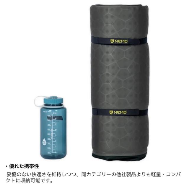 ニーモ NEMO ローマー 2026 シングルワイド Roamer 2026 single wide スリーピングマット 寝具 エアマット 連結 極厚クッション コンパクト NEM419-031026_3